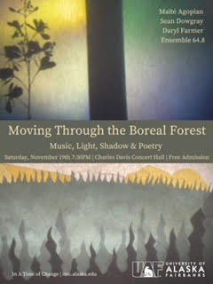 Moving Through the Boreal Forest Music Light, Shadow & Poetry