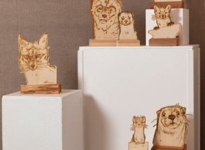 Laser Cut Animals